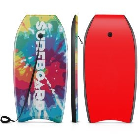 Tabla de Cuerpo Ligera 104cm EPS Fondo HDPE Cola Crescent Doble Canal Correa Muñeca para Niños Adolescentes Adultos Modelo II
