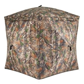 Tienda de caza camuflaje transparente 270° plegable para 2-3 personas con puerta magnética