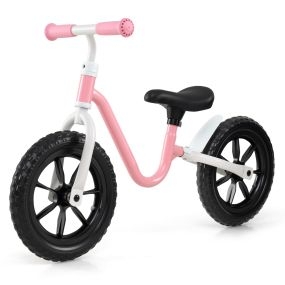 Bicicleta de Equilibrio de 30 cm Bicicleta de Entrenamiento sin Pedales con Manillar y Asiento Ajustables en Altura Bicicleta Ligera