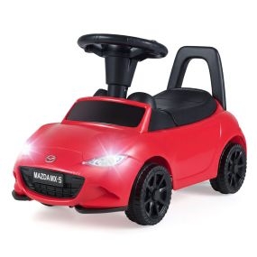 Coche de Empuje para Niños Juguete Deslizante con Diseño Pie en el Suelo y Almacenaje Coche para Sentarse y Patinar hacia Atrás Rojo