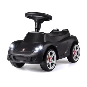 Correpasillos infantil con licencia oficial, luces y sonidos, negro, 62,5 x 29 x 38,5 cm