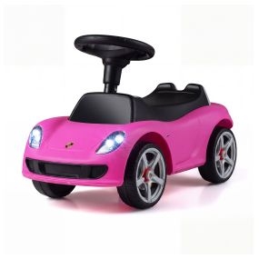 Correpasillos infantil con licencia oficial, luces y sonidos, plástico, rosa, 62,5 x 29 x 38,5 cm