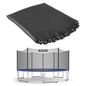 Colchoneta para Cama Elástica Sustitutiva 3,23 m Lona de Salto en PP Alta Elasticidad con Ganchos Metálicos Compatible con Estructura Redonda