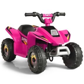 Cuatriciclo Montable para Niños Vehículo Motorizado con Diseño a la Moda 73 x 40 x 44,5 cm Rosa
