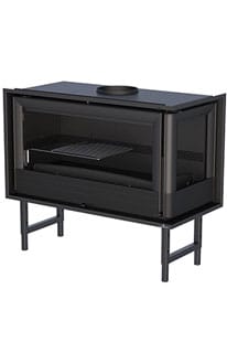 Estufa de Leña Insertable Paris 90-E (Bronpi)