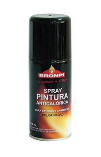 Pintura Anticalórica 23-N Negra en Spray (Bronpi)