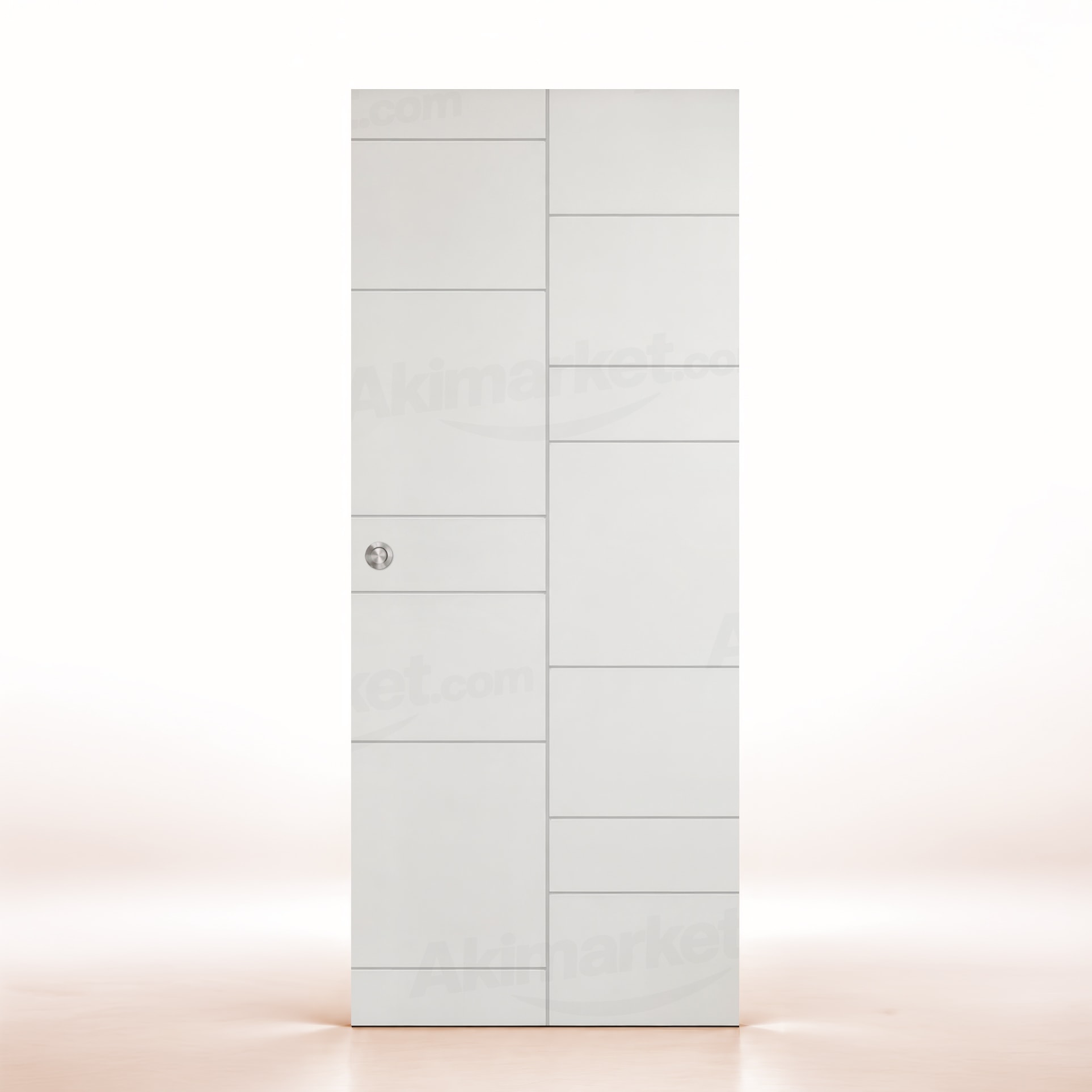 Puerta Corredera Alezkar de Interior Lacada Blanca