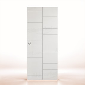 Puerta Corredera Alezkar de Interior Lacada Blanca