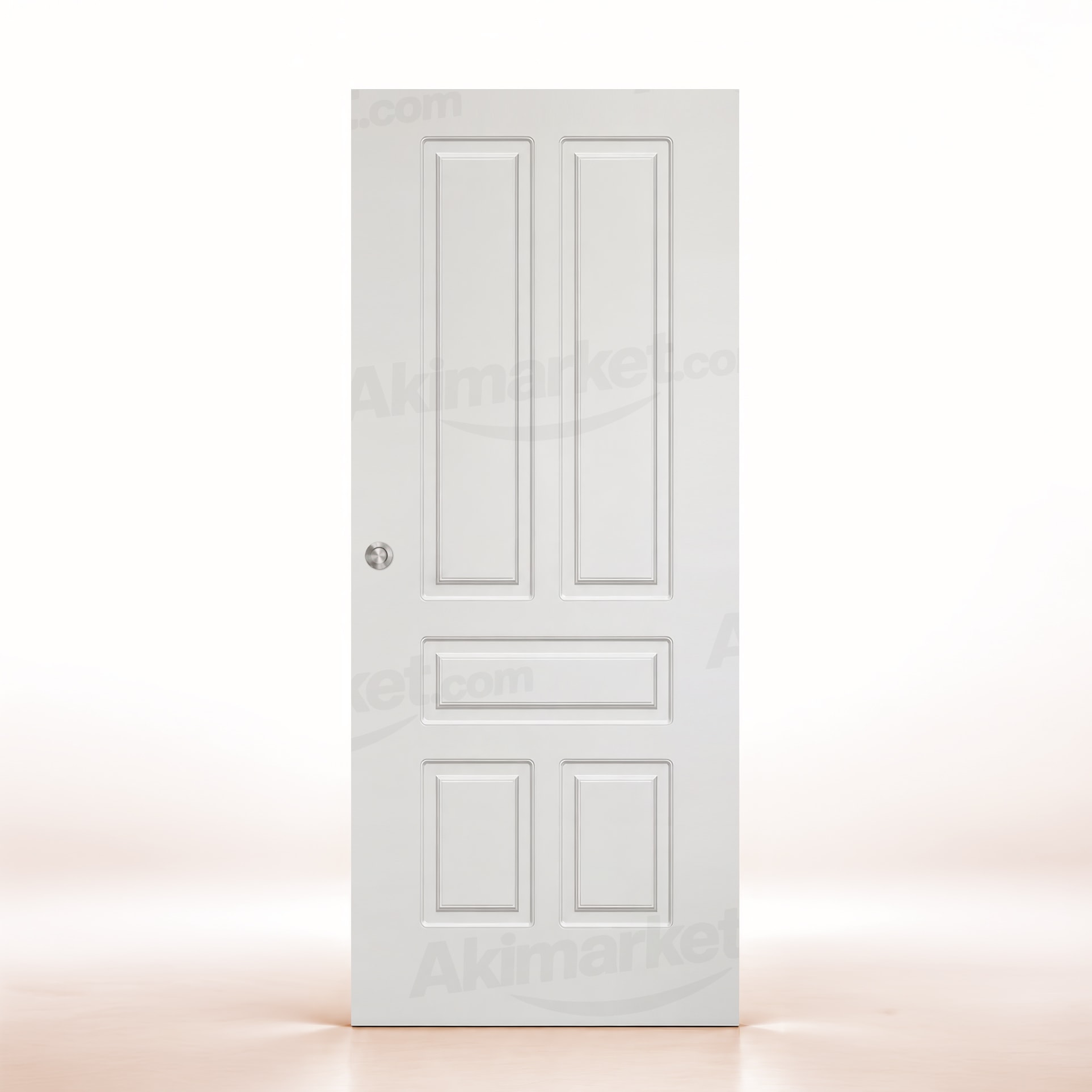 Puerta Corredera Aranjuez de Interior Lacada Blanca
