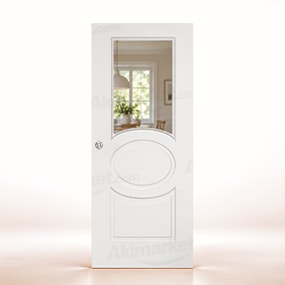 Puerta Corredera P620-V1 de Interior Lacada Blanca