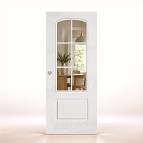 Puerta Corredera P72-V6 de Interior Lacada Blanca