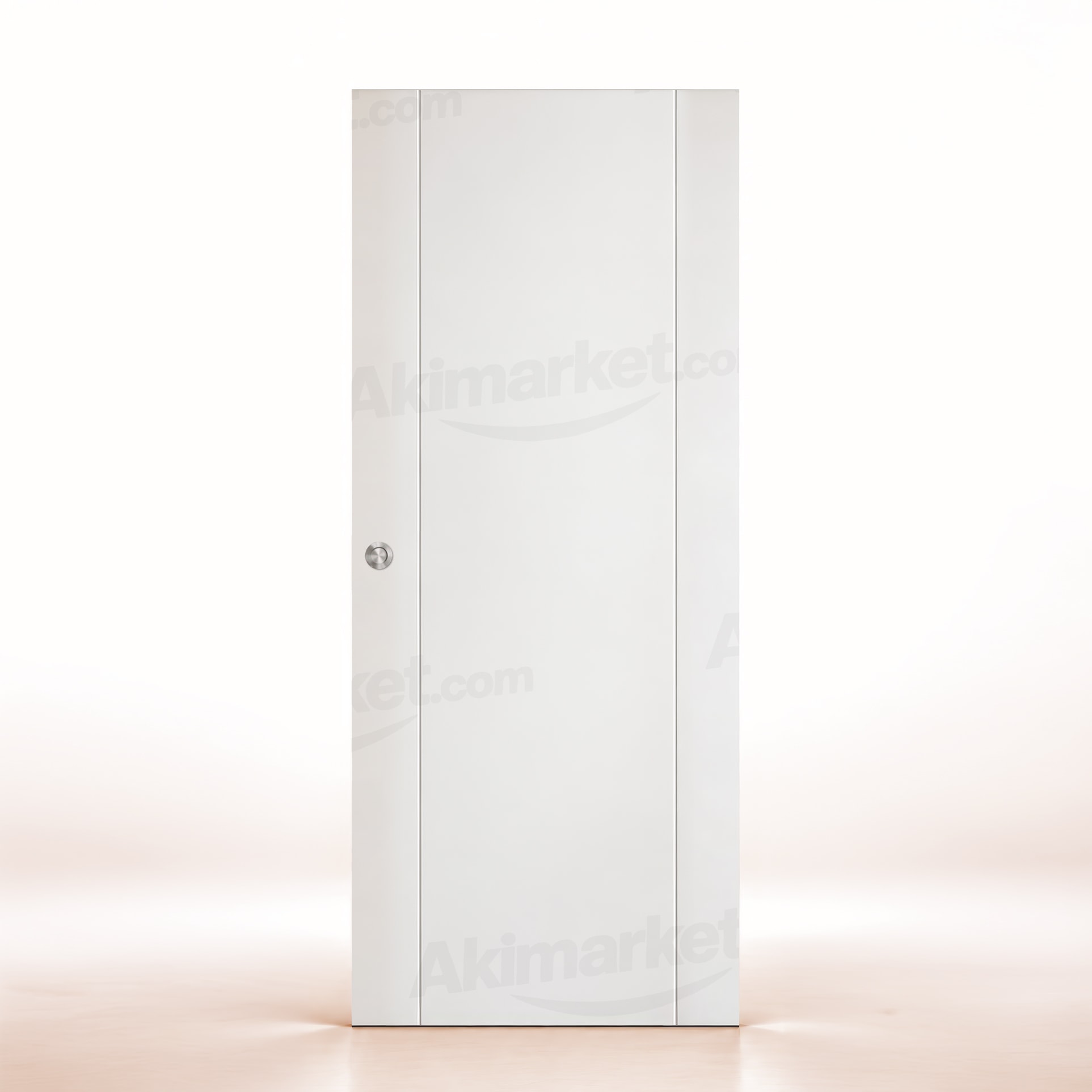 Puerta Corredera PVP1 de Interior Lacada Blanca