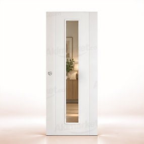 Puerta Corredera PVP1-V1C de Interior Lacada Blanca