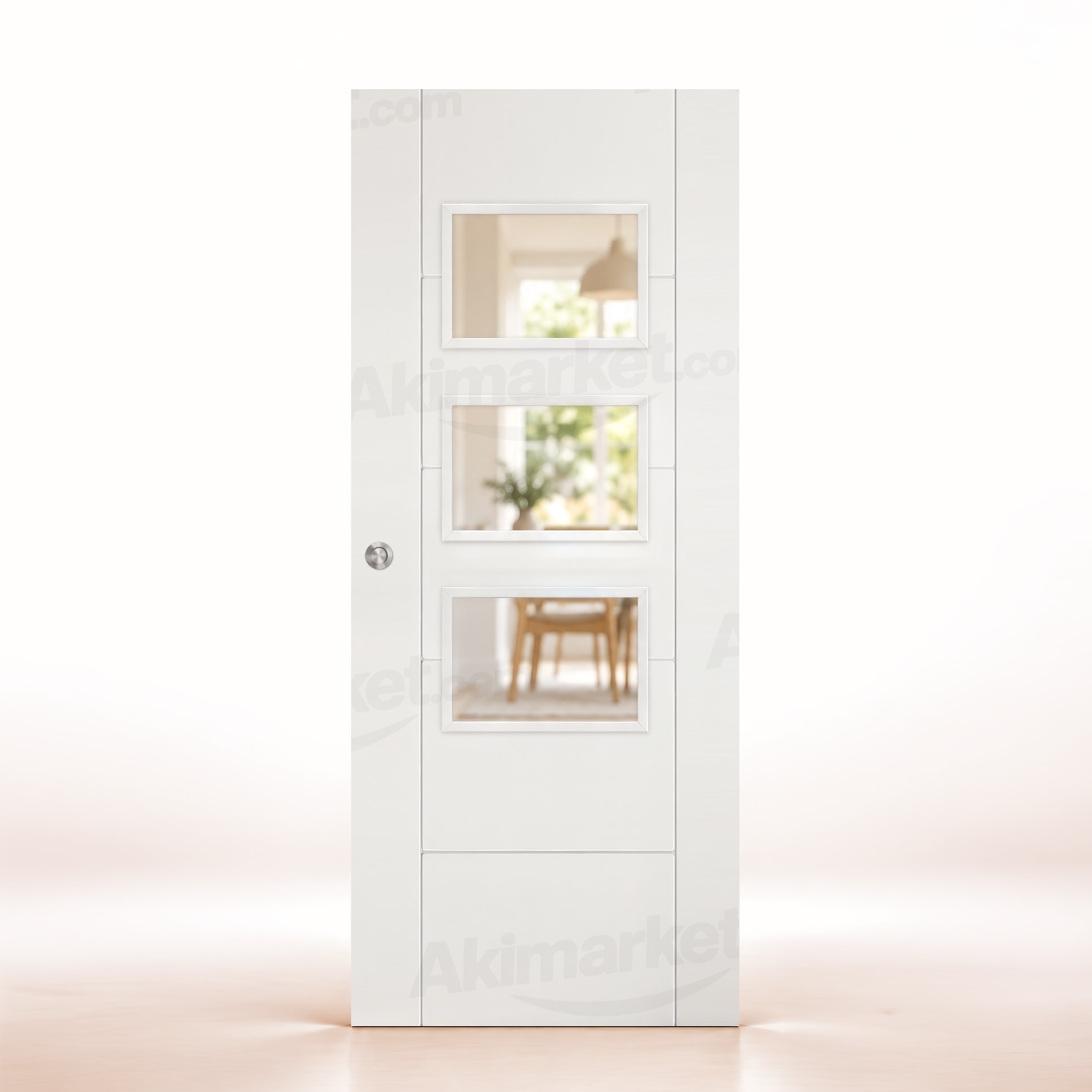 Puerta Corredera PVP5-BV3Z de Interior Lacada Blanca