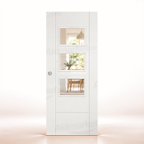 Puerta Corredera PVP5-BV3Z de Interior Lacada Blanca
