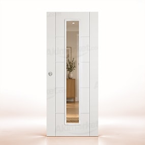 Puerta Corredera PVP5-V1C de Interior Lacada Blanca