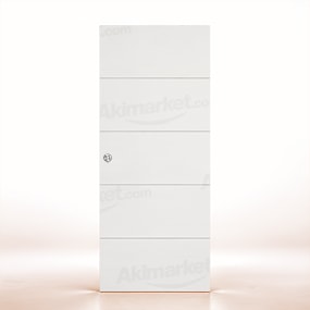 Puerta Corredera PVT5 de Interior Lacada Blanca