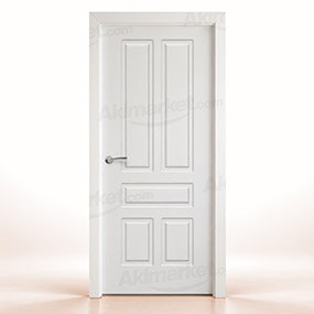 Puerta Maciza Aranjuez de Interior Lacada Blanca 