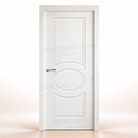 Puerta Maciza P620 de Interior Lacada Blanca 