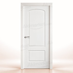Puerta Maciza P72 de Interior Lacada Blanca 